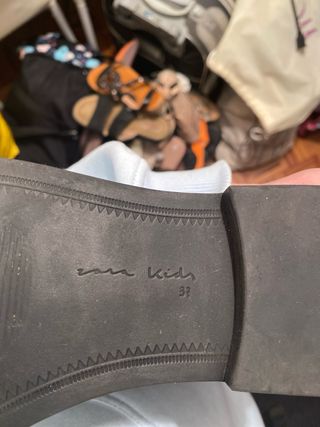 Botines negros tacón bajo