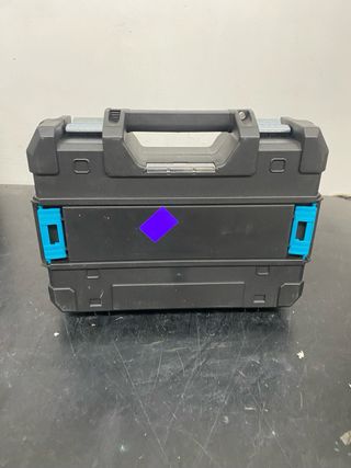 Nivel láser con trípode y maletín