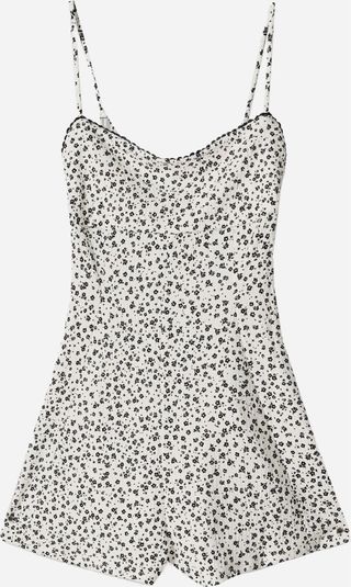 Mono corto Bershka flores XS