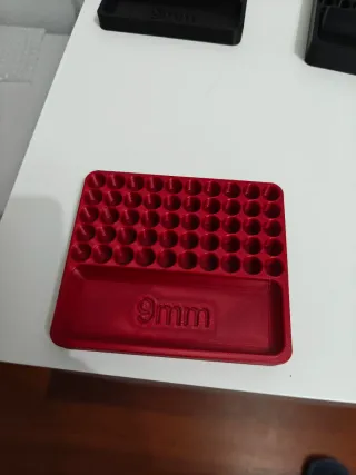 Bandeja recarga munición 9mm