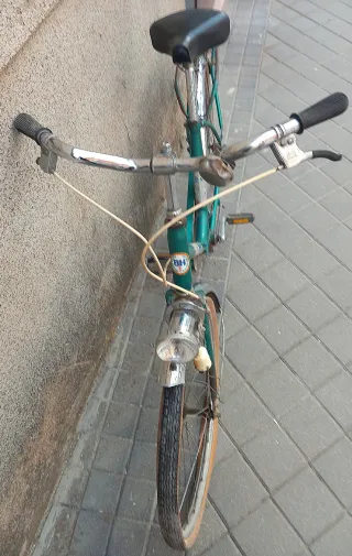 Bicicleta BH verde vintage