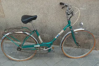 Bicicleta BH verde vintage