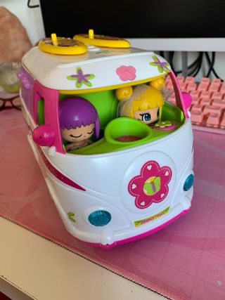 Carro de bonecas com acessórios