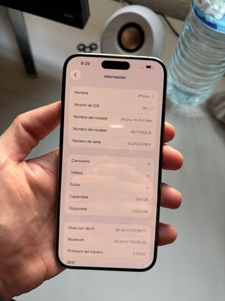 iPhone 15 Pro Max Titanio Natural