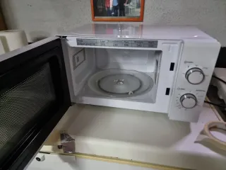 Microondas OK. Blanco