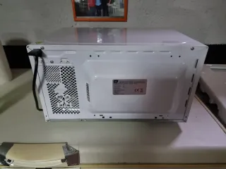 Microondas OK. Blanco