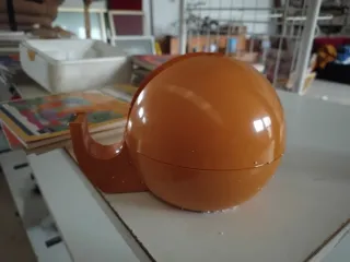 Portarrollos cinta adhesiva naranja