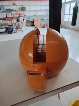 Portarrollos cinta adhesiva naranja