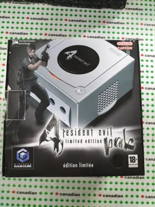 Consola GameCubw Edicion Resident Evil 4