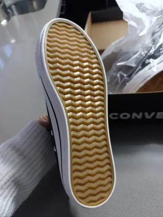 Converse Plataforma Negras Talla [Talla]