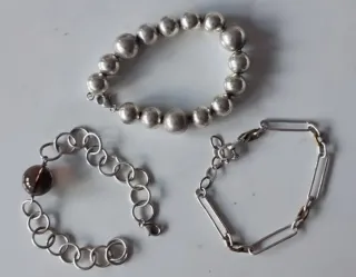 Pulseras Plata de Ley