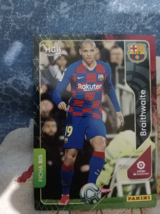 Cromo Panini Braithwaite FC Barcelona 20-21