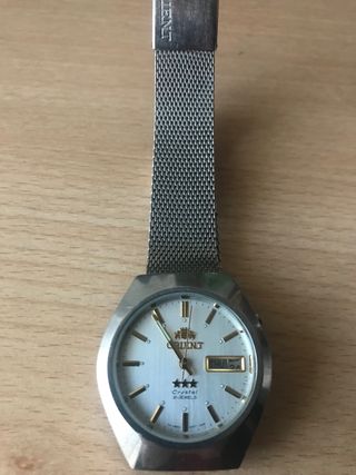 Reloj Orient Automático Tres Estrellas 3 ,5 cm