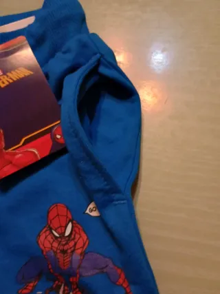 Pantaloni tuta Spiderman blu