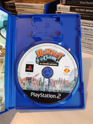Ratchet & Clank El Tamaño Importa PS2 Completo