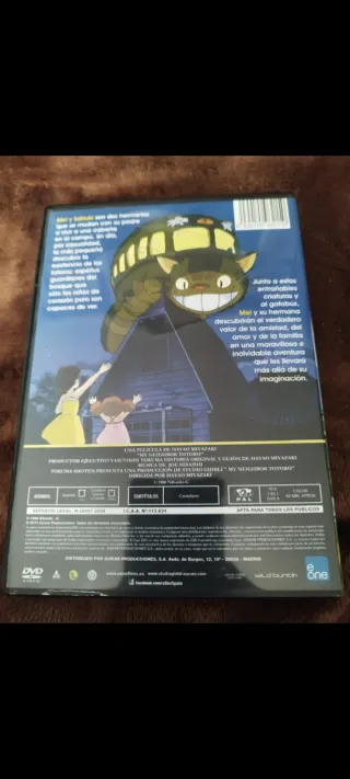 DVD Mi Vecino Totoro Studio Ghibli