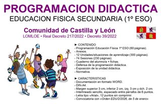 PROGRAMACION EDUCACION FISICA 1º ESO (CYL)