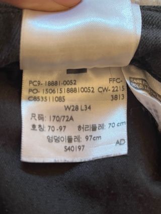 Levi's 711 Skinny W28 L34 Talla S