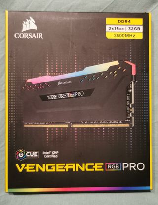 Corsair Vengeance DDR4 32GB (2x16GB) 3600MHz RGB