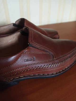 Mocassini Uomo Vera Pelle Marrone - Taglia 41