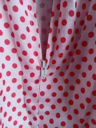 Disfraz "Madrileña "niña lunares rosa