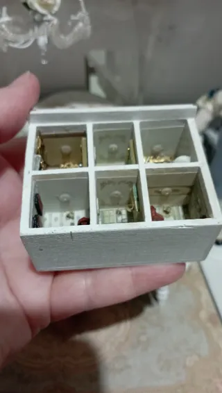 Micro Casa Illuminata Dollhouse 1:12