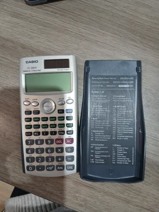 Calculadora Financiera Casio FC-200V