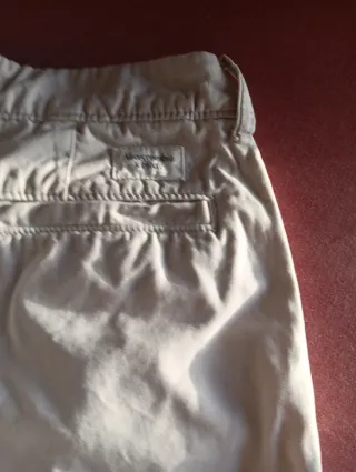 Pantalón corto Abercrombie & Fitch beige Talla 30