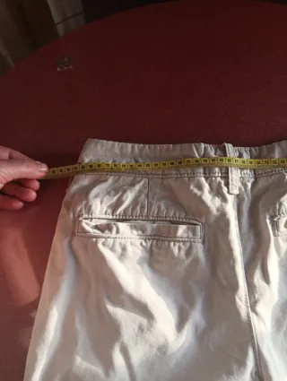 Pantalón corto Abercrombie & Fitch beige Talla 30