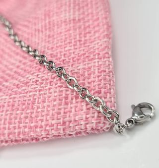 Pulsera fina acero inoxidable 3mm