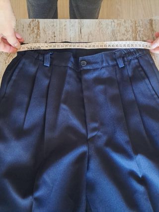 Traje comunión niño azul y blanco