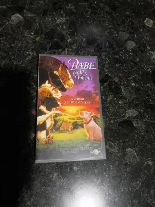 Lote Películas VHS: Babe, Casper, Titanic,...
