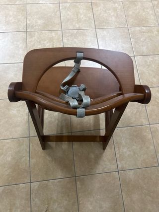 Trona de madera para bebé hauck