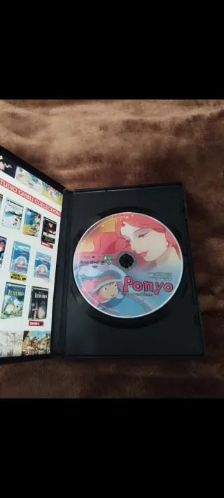 DVD Ponyo en el Acantilado Studio Ghibli