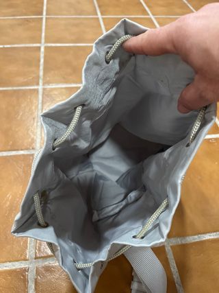 Bolsa de viaje Prada Luna Rossa gris