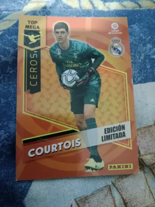 Cromo Courtois TOP MEGA Edición Limitada