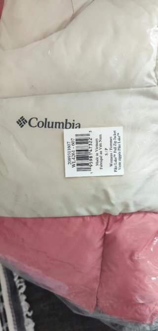 Chaqueta Columbia sin estrenar, con etiquetas