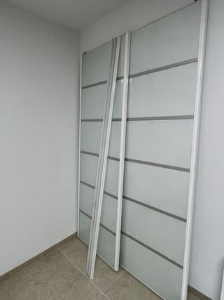 Puertas correderas de cristal