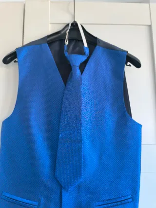 Traje Comunión Capitán Niño Azul