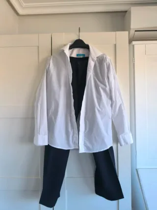 Traje Comunión Capitán Niño Azul