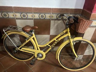 Bicicleta INDUR amarilla