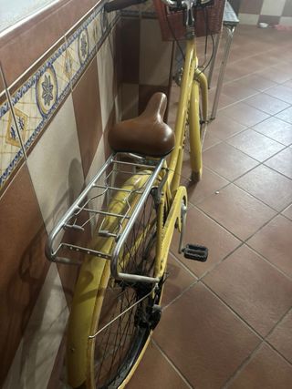 Bicicleta INDUR amarilla