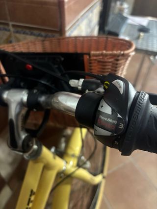 Bicicleta INDUR amarilla