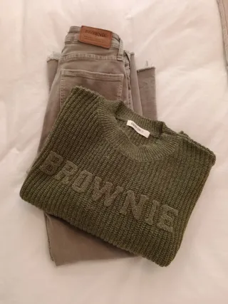 Conjunto Jersey y Pantalón Verde Brownie
