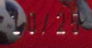 Iago Aspas /25 Auto Patch Panini National Treasure