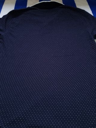 Polo Sfera Negro Algodón Slim Fit Talla L