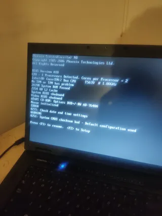 Portátil Dell para piezas