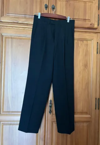 Traje de chaqueta hombre gris oscuro