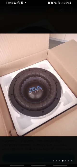 Subwoofer Hifonics Zeus 8