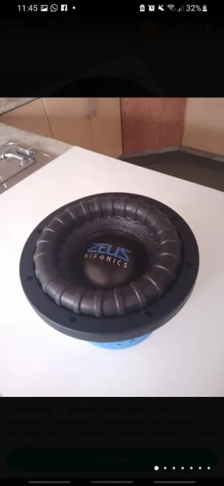 Subwoofer Hifonics Zeus 8